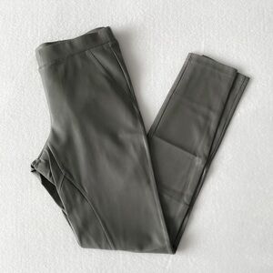 WILFRED Equestrian faux leather pant